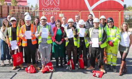 First students graduate at new Oxford North training programme