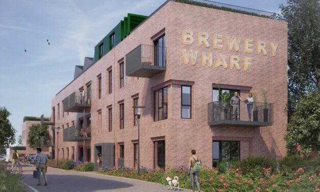 102 homes approved for former brewery site