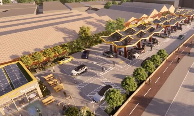 Fastned and Places for London plan London’s largest ultra rapid EV charging centre