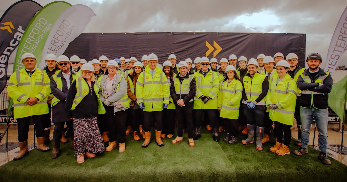 Topping out celebrated at new Sidney Sussex Building