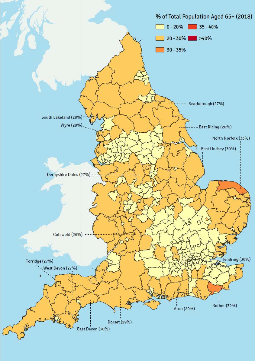 Population of the uk. Age uk