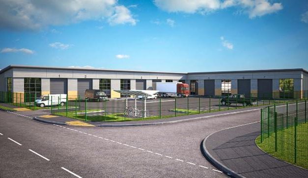 New industrial units available to pre-let in Market Deeping