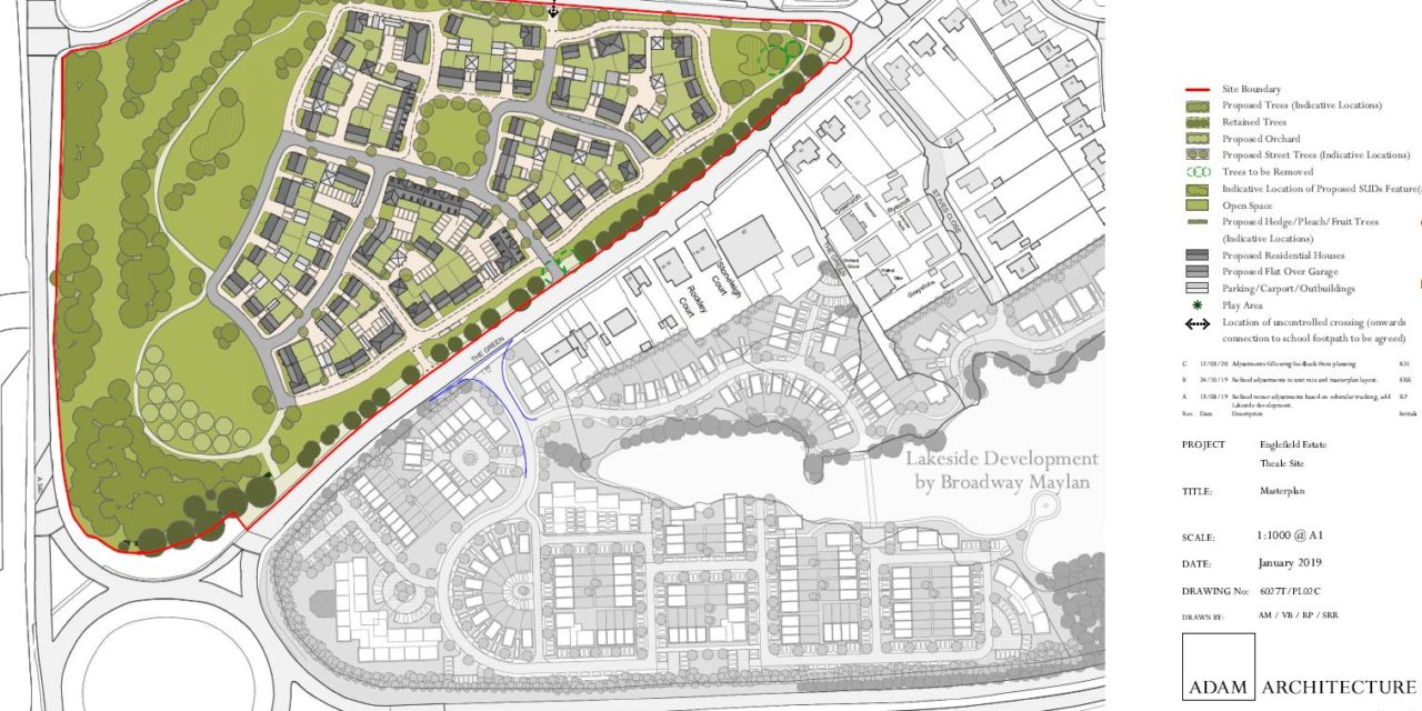 104 homes approved for Theale site