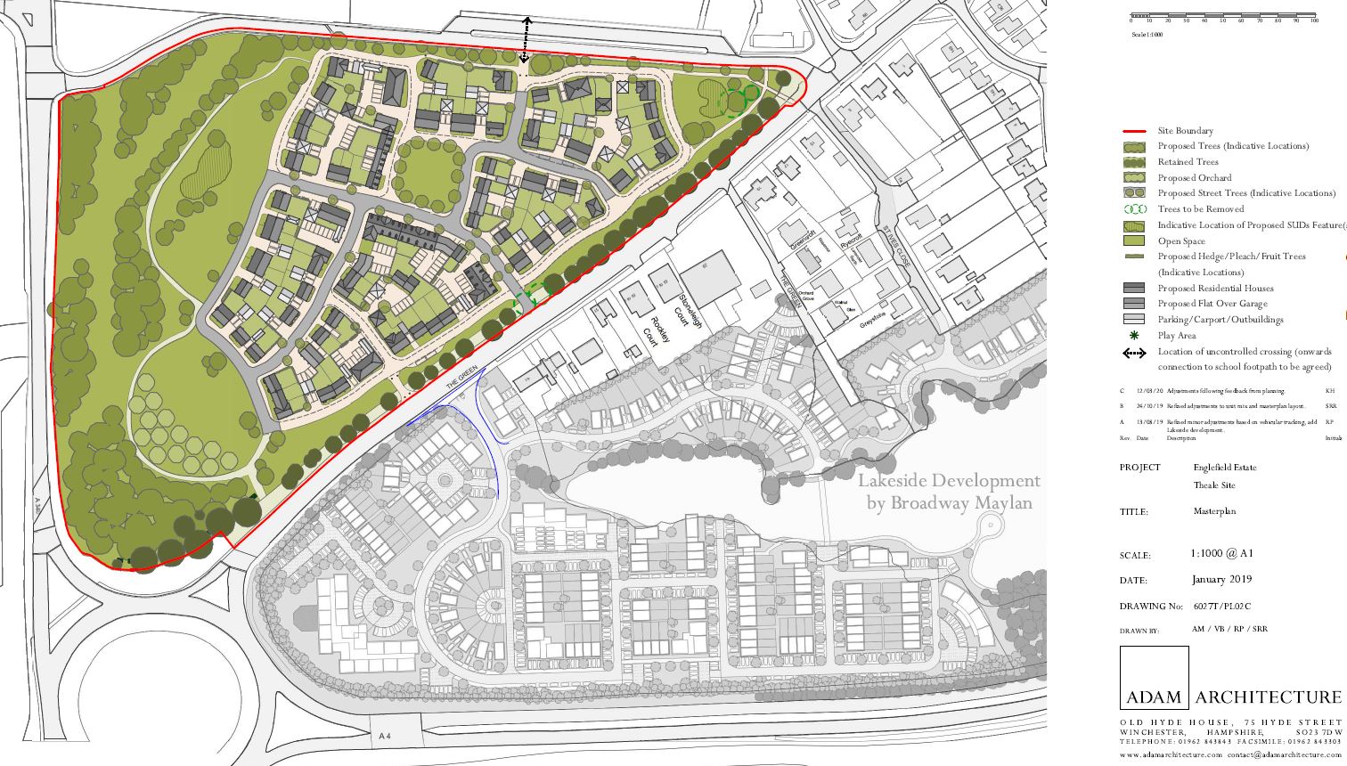 104 homes approved for Theale site UK Property Forums