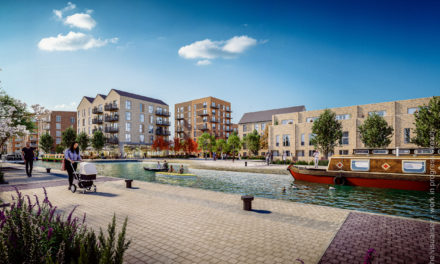 312-home scheme submitted at Grand Union Canal at Slough