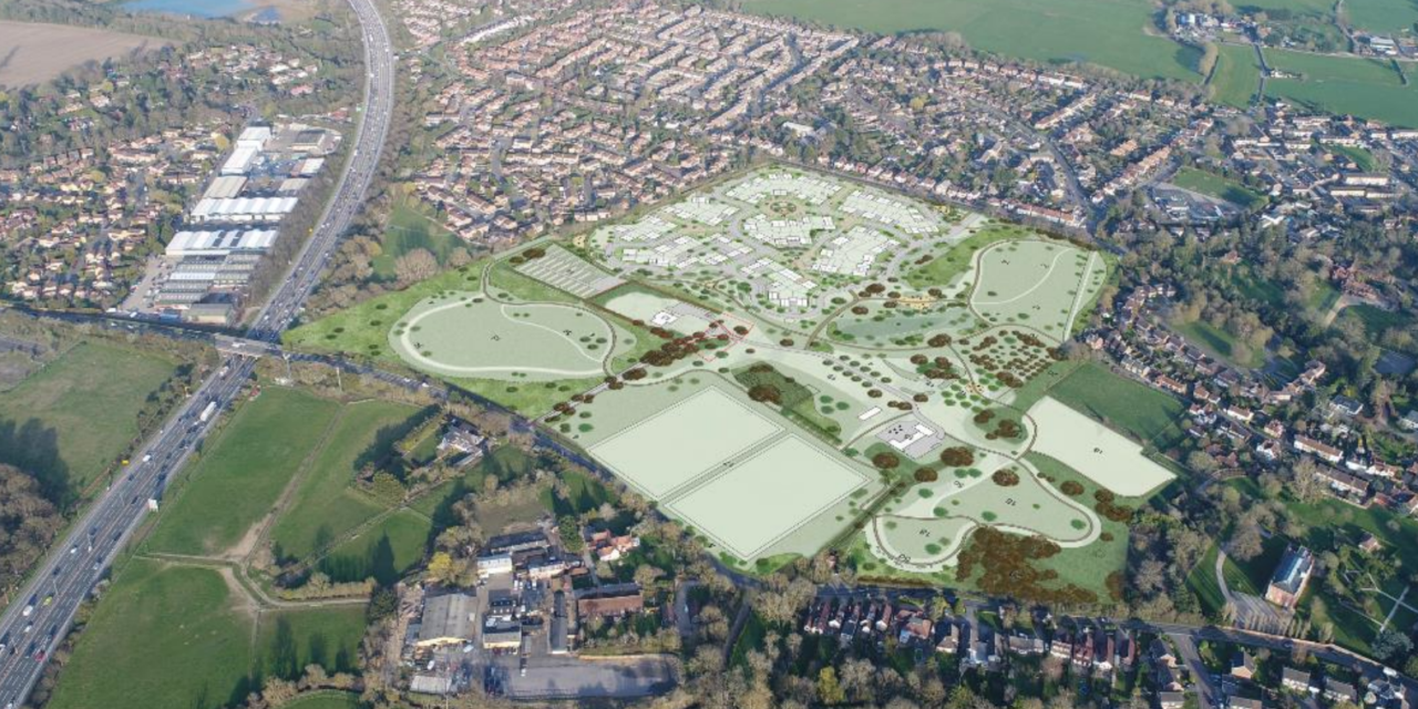 Plan to build 124 homes on Green Belt at Holyport