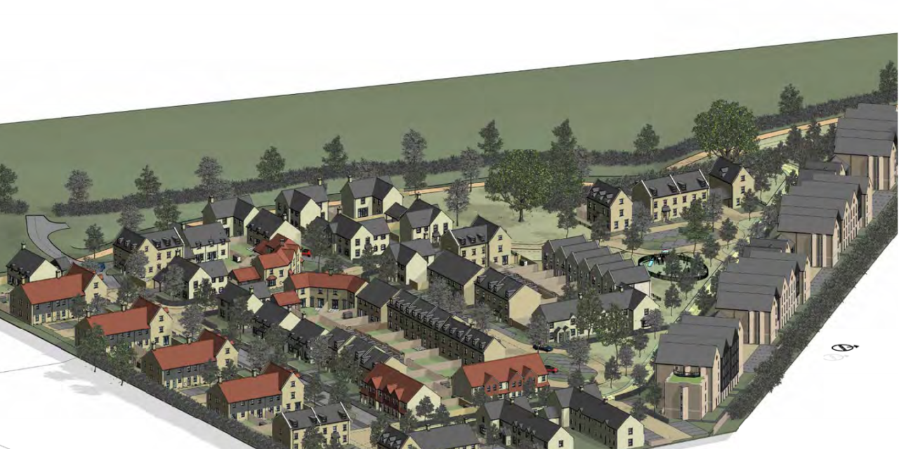 Plans for 159 homes in Oxford