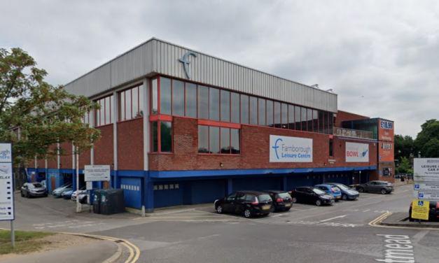 Leisure centre plan for Farnborough