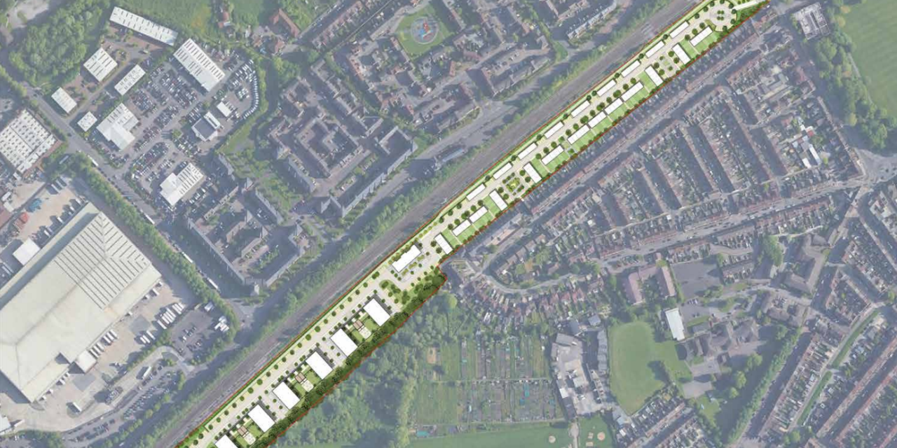 368 homes planned on former railway sidings