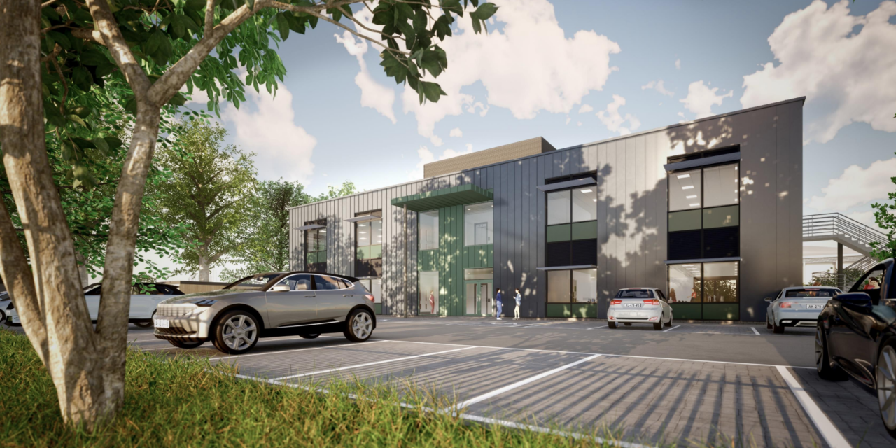 Homes and office plan for Wootton Business Park
