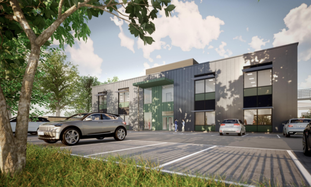 Homes and office plan for Wootton Business Park