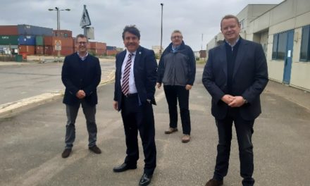 Local MP checks progress of Thames Enterprise Park