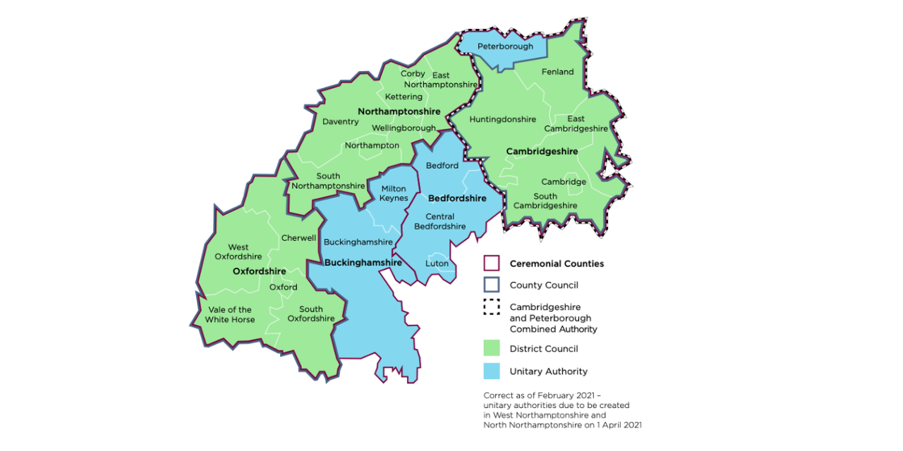 A view across the Arc – council responses to spatial framework consultation