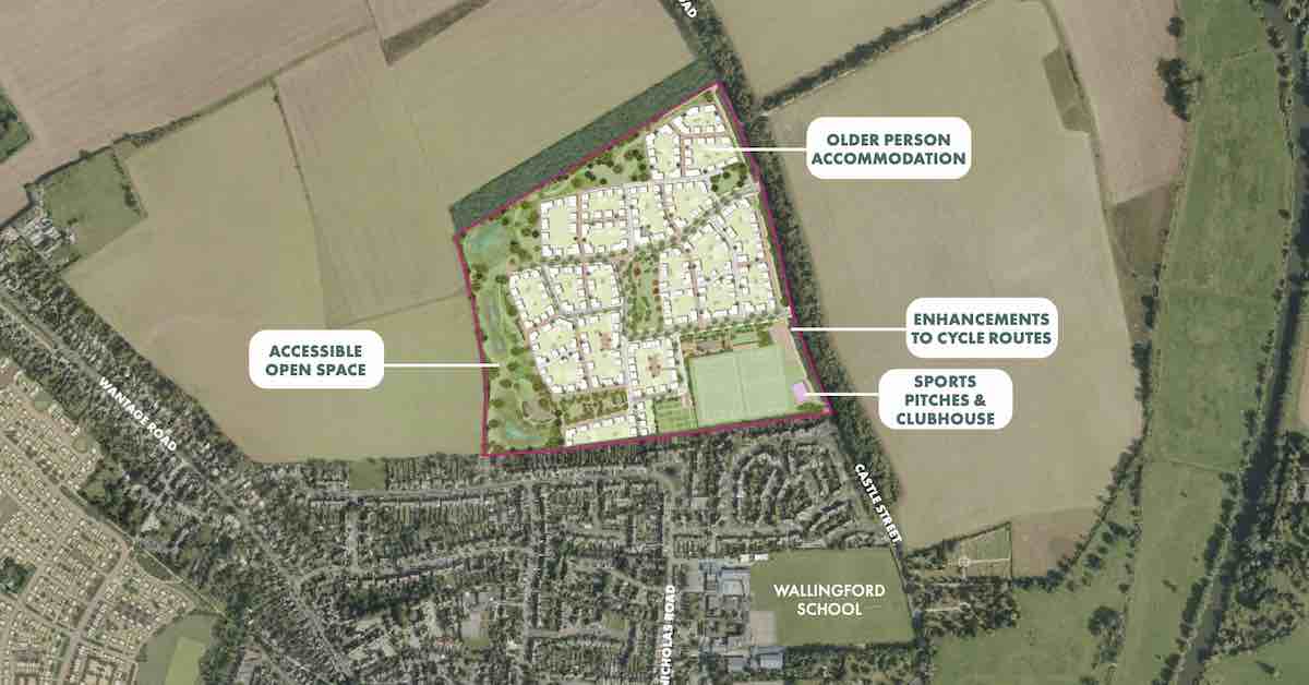 480-home scheme planned for Wallingford