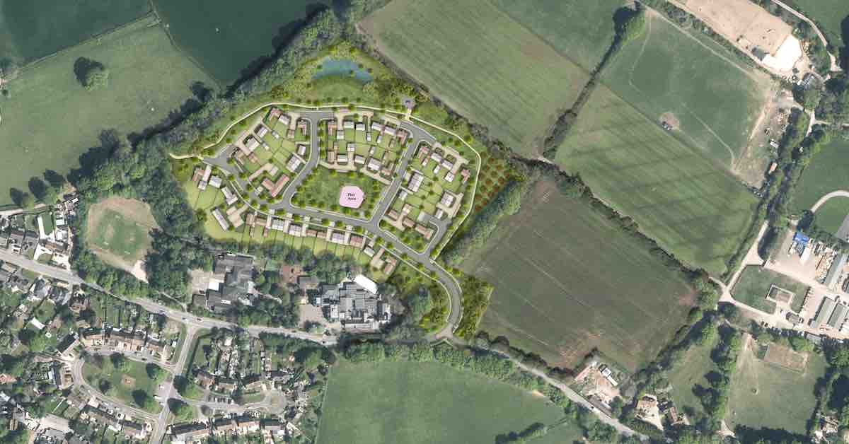 70-home plan for Arborfield site