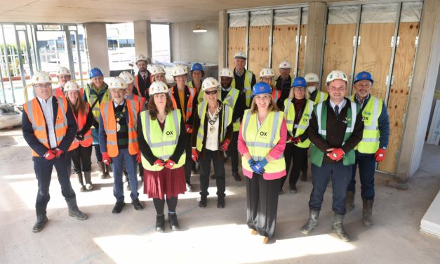 Topping out for new Bridges Court scheme