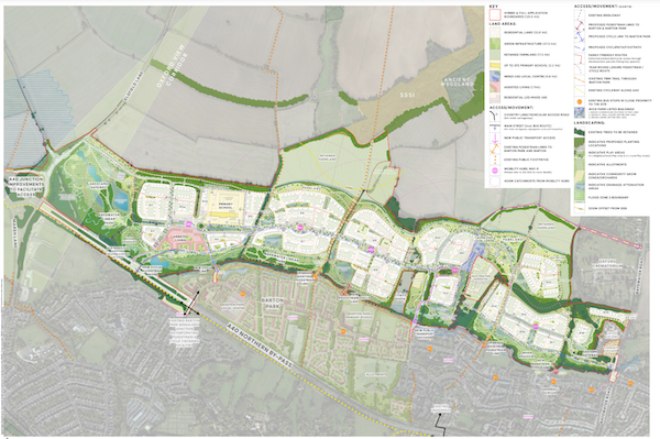 1,450 homes planned for site on Oxford border