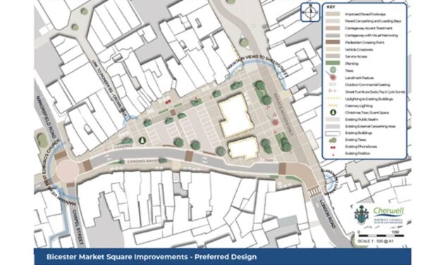 Plan for £5.1m improvements at Bicester Market Square moves forward