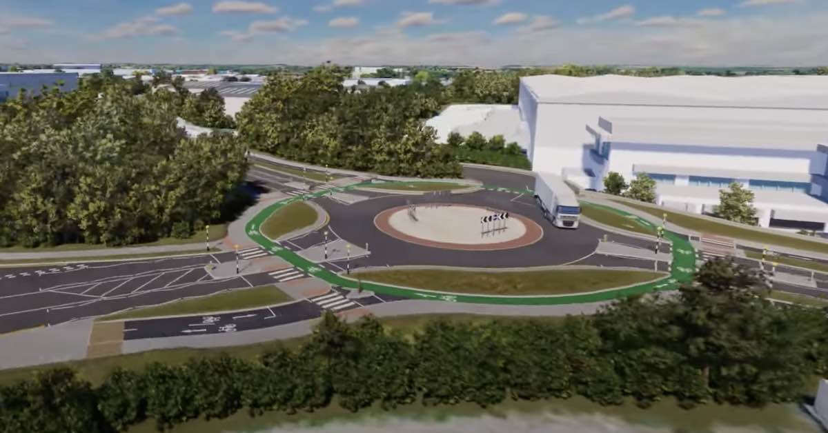 New Dutch-style roundabout set to be unveiled