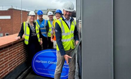 Topping out at new Digital Forum development