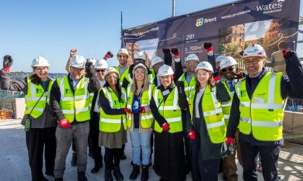 200 new homes in Wembley reach key milestone