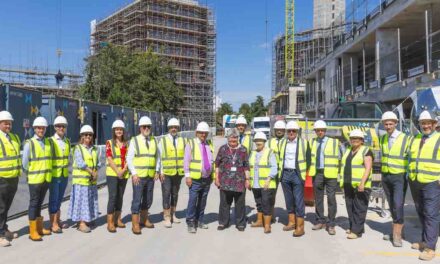 Topping out at 349-home Bracknell Beeches