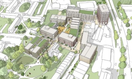 385 homes planned for key city centre site