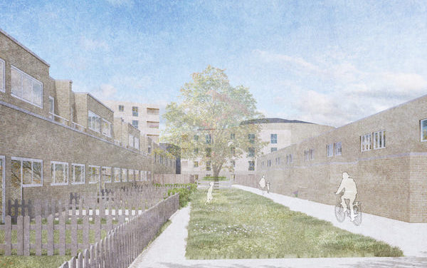 Sustainable new council homes proposed for former garage site on East Road