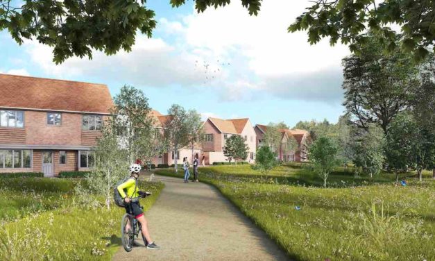 Houses, flats and a care home approved for Woking