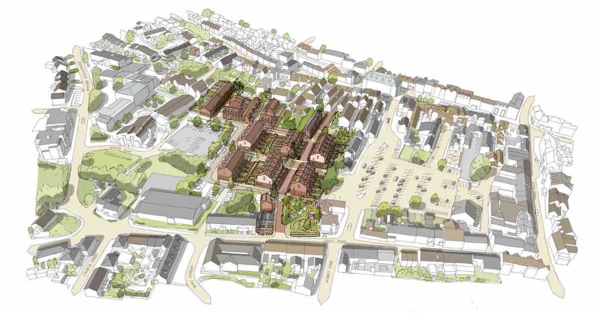 Plan submitted for 57 homes in Henley town centre