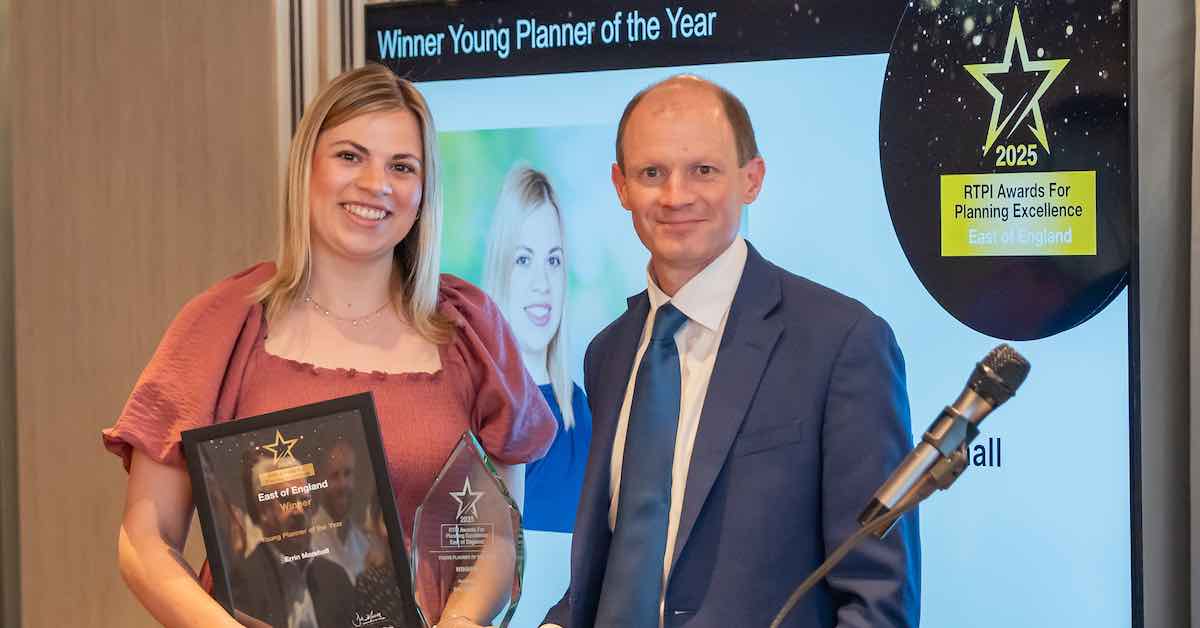 RTPI recognition for Savills’ Errin Marshall