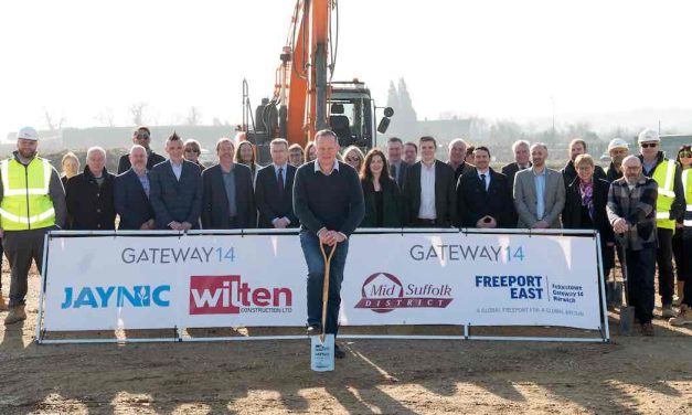 Skills centre under way at Gateway 14