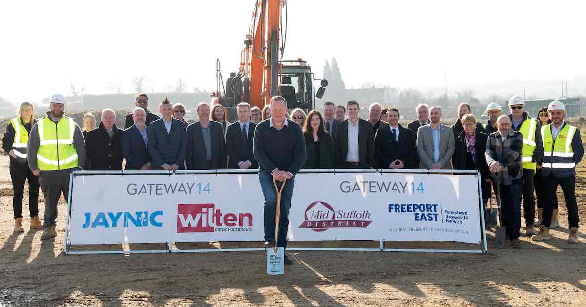 Skills centre under way at Gateway 14