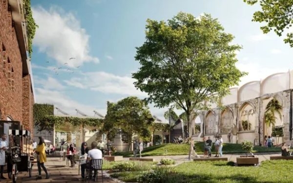Gloucester unveils plans for new Greyfriars Quarter