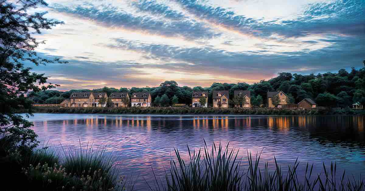 New lakeside homes unveiled at Theale