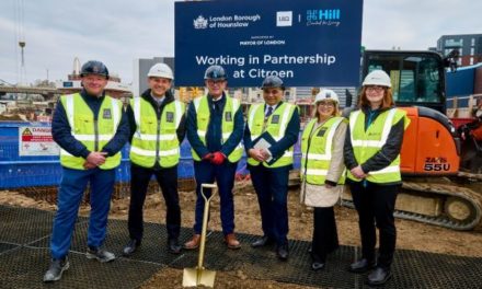 The Hill Group and L&Q break ground at the Citroen site