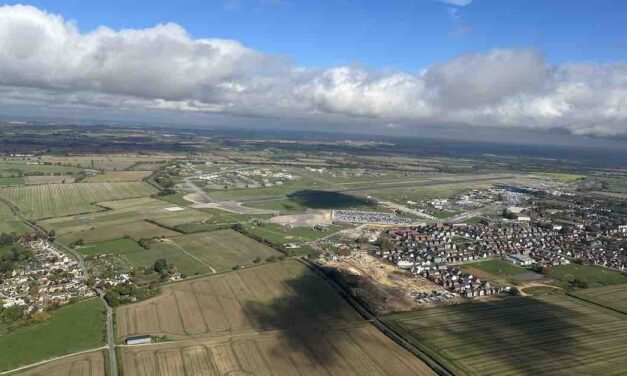 A view over Heyford Park – and into the future