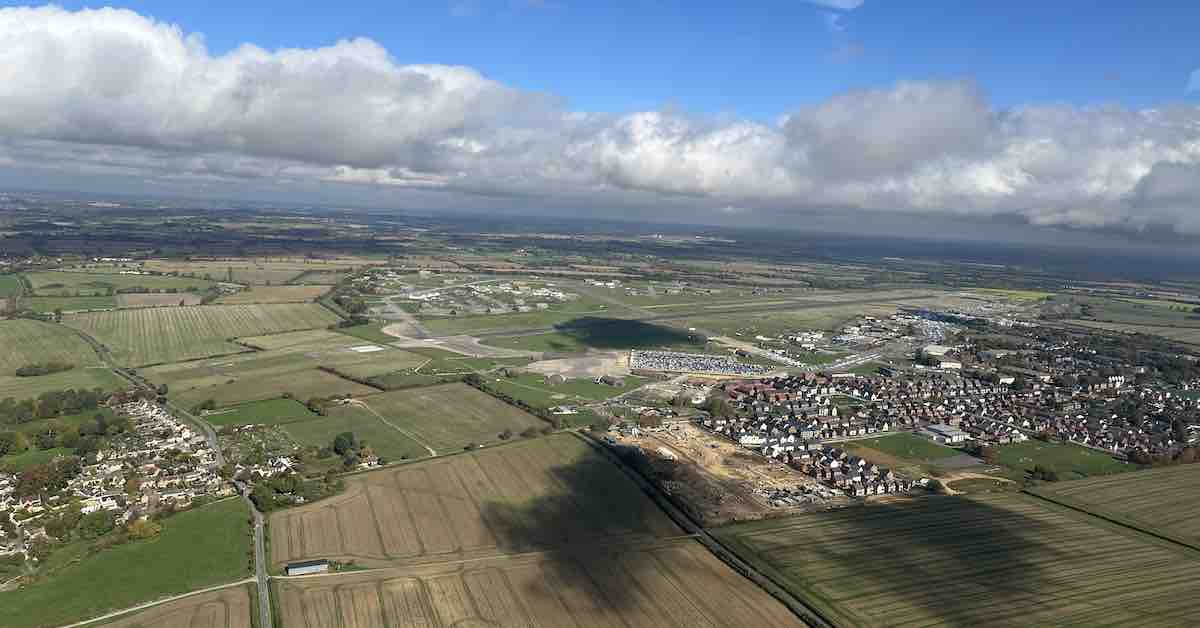 A view over Heyford Park – and into the future