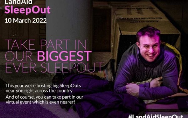 LandAid: SleepOut to end homelessness