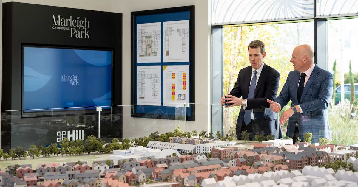 Minister drops in to see Marleigh Park progress