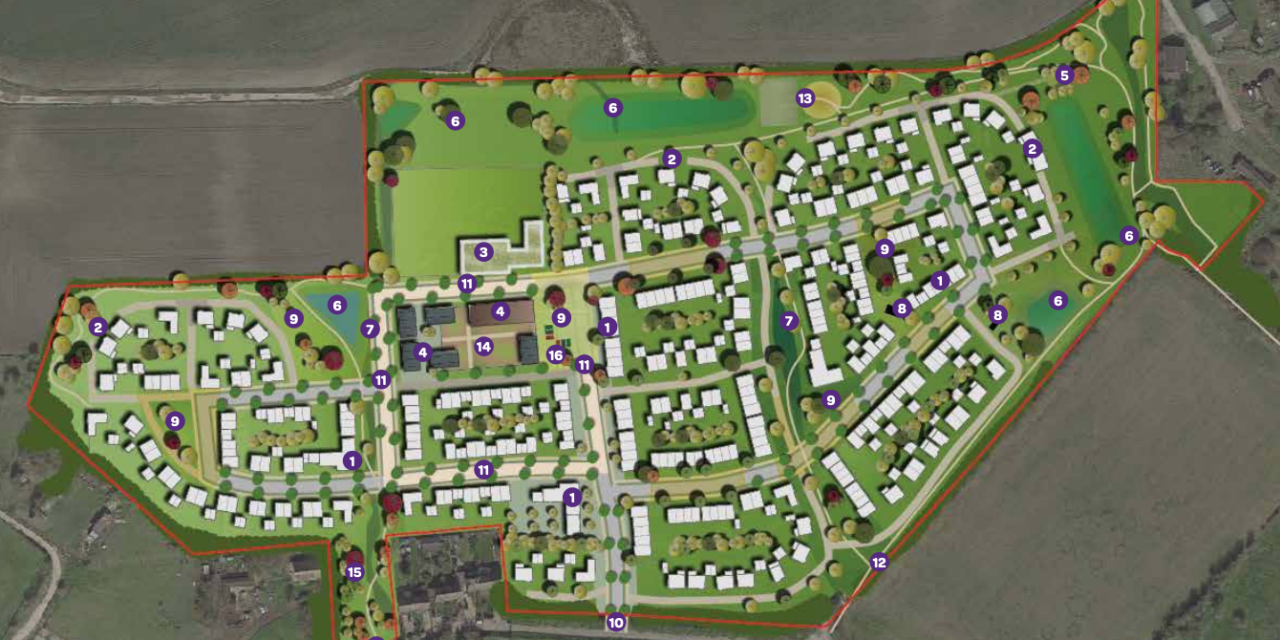 Plans for up to 320 homes in Aylesbury