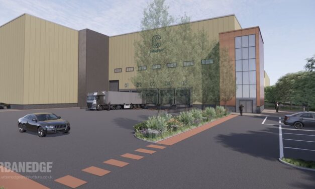 Construction under way at New Aquitaine House in Theale