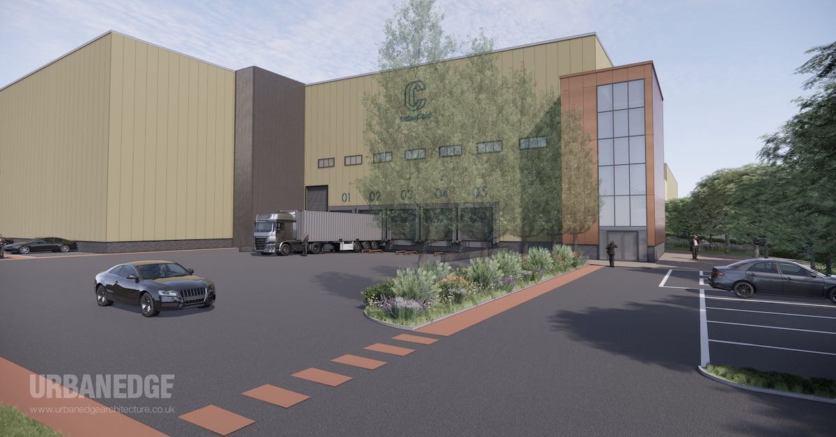 Construction under way at New Aquitaine House in Theale