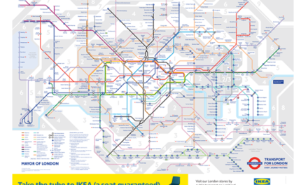 Elizabeth line added to the Tube map sponsored by IKEA