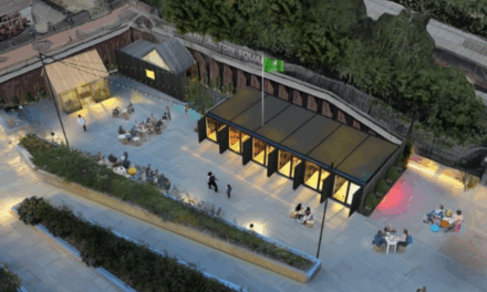 North Acton Square improvements underway