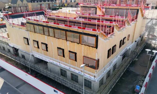 Topping out at Northstowe’s Unity Centre