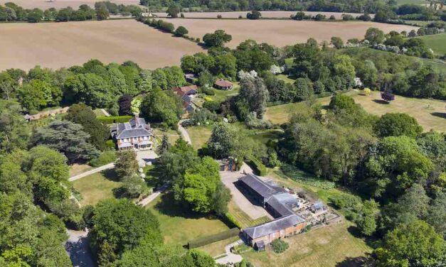 Farm with striking six-bedroom home for sale