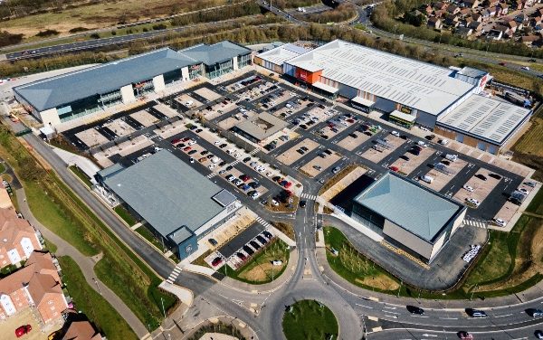 Stane Retail Park, Colchester completes