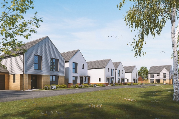 New homes in historic countryside promote sustainable living