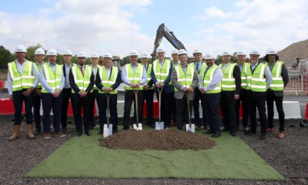 TCC breaks ground in the UK